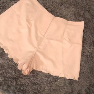 Scallop Shorts